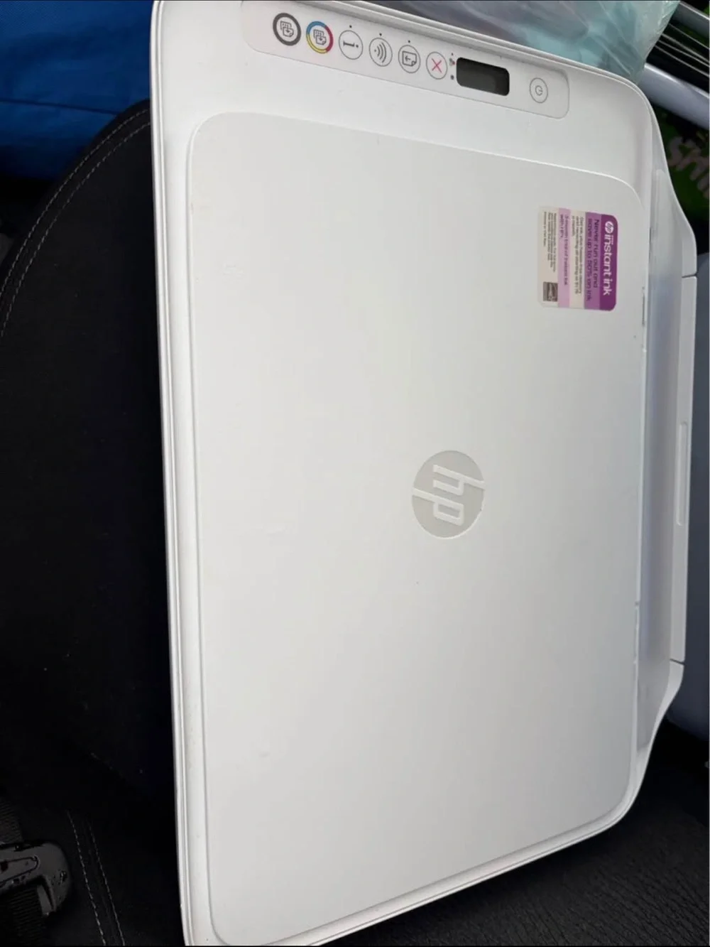 HP White All‑in‑One Compact Printer